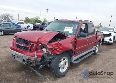 2001 Ford Explorer Sport Trac из США, поврежденный, VIN 1FMZU67E11UA74047